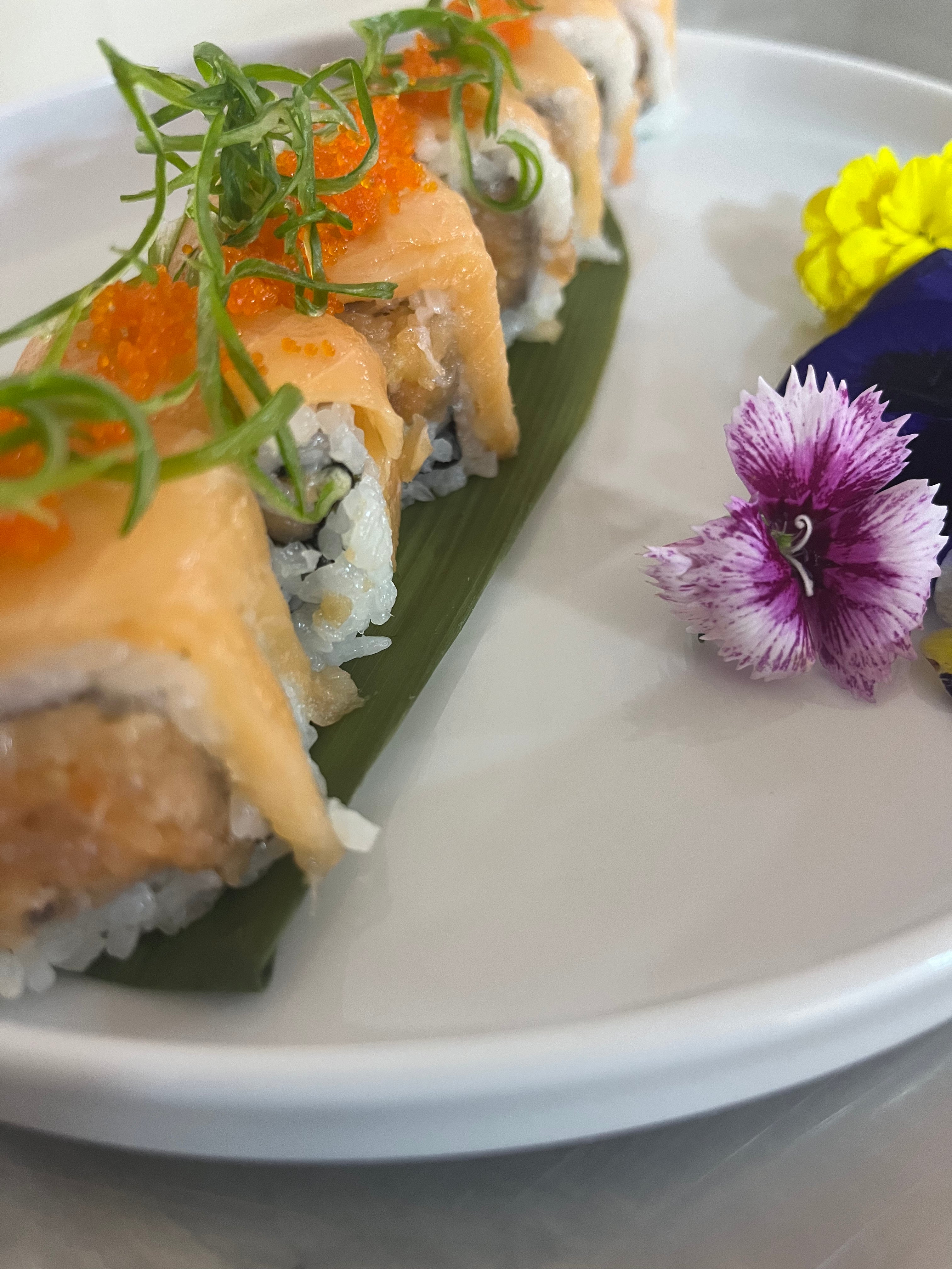 THE DOUBLE SALMON ROLL