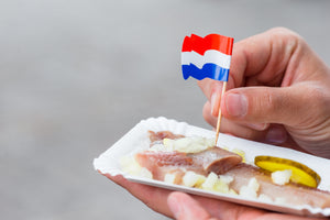 MARINATED DUTCH HERRING BITES - رنجه مخليه