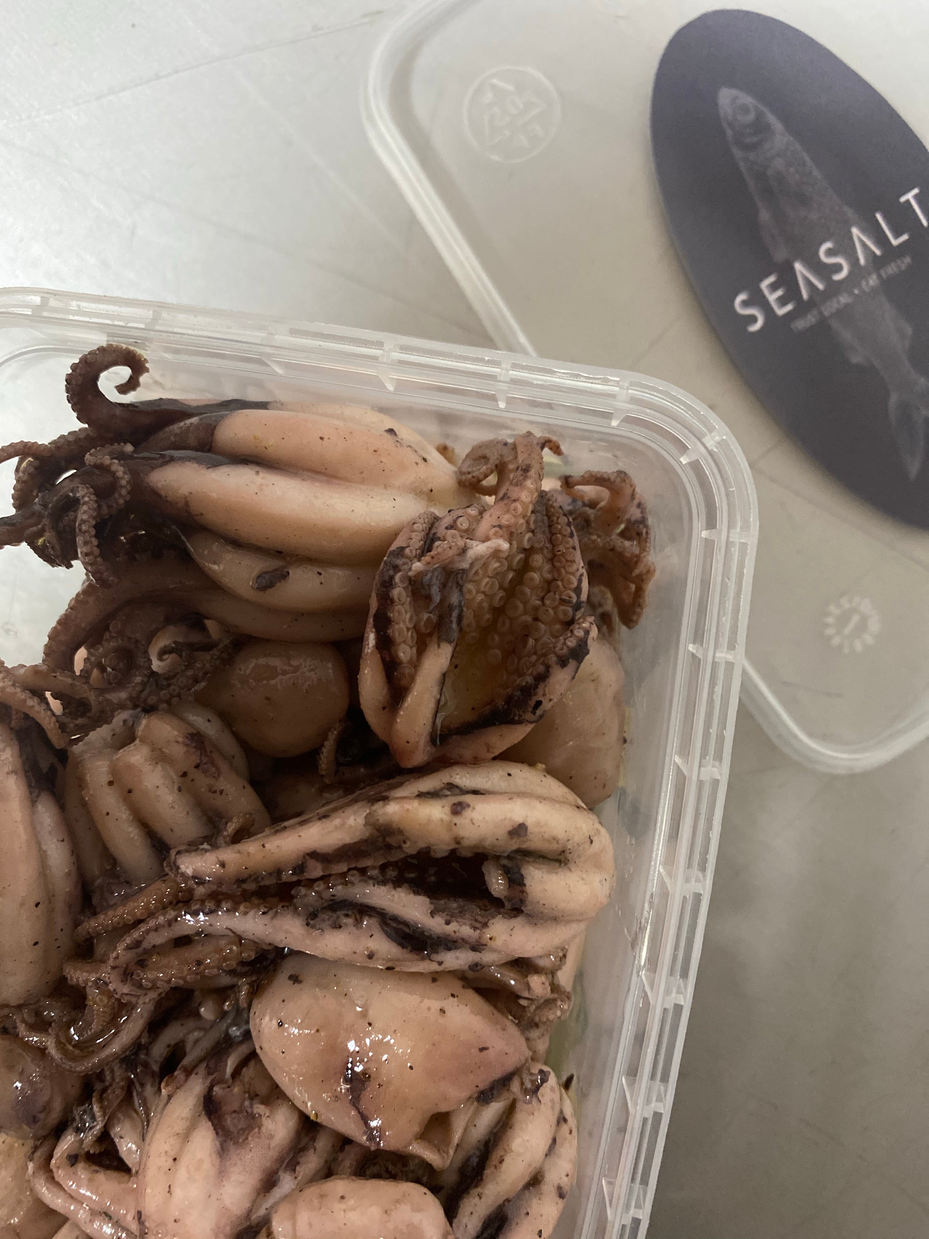 MARINATED CALAMARI HEADS