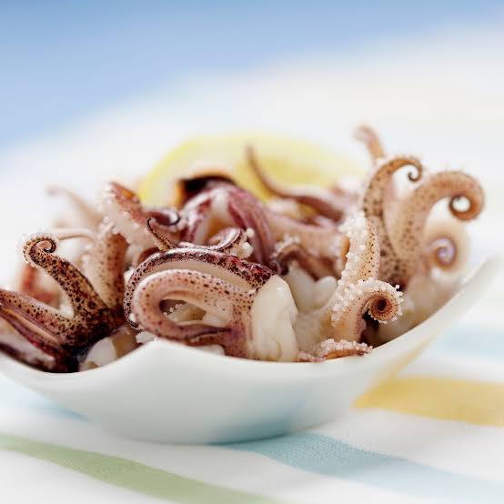 MARINATED CALAMARI HEADS