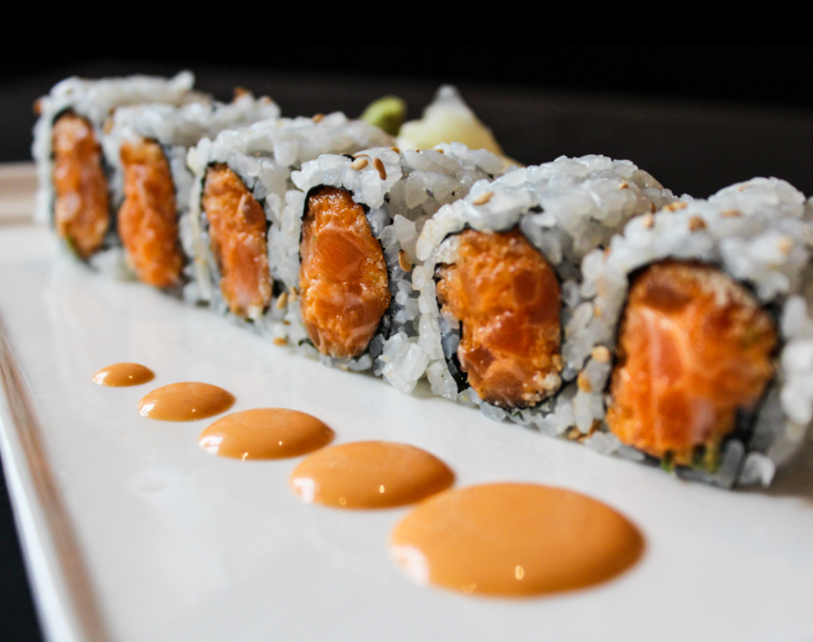 THE SPICY SALMON ROLL